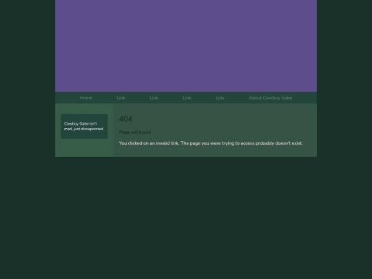 not_found screenshot
