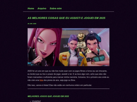 posts/2026-01-20-As-melhores-coisas-que-eu-assisti-e-joguei-em-2025 screenshot