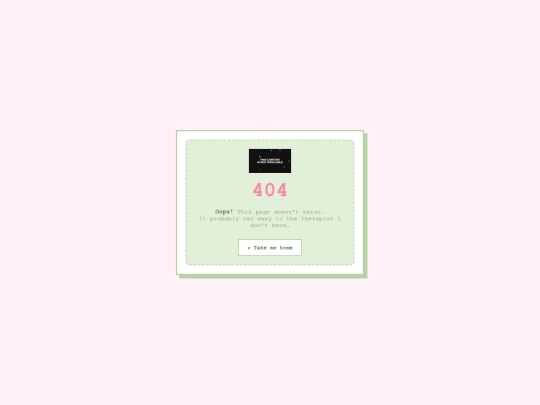 Not found screenshot