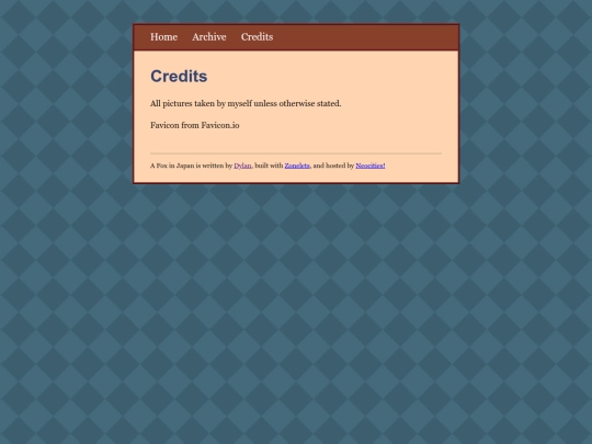 credits screenshot