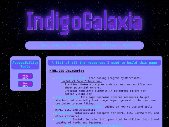 resources screenshot