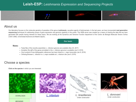 index_leishseq screenshot