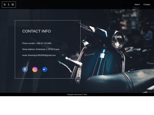 Contact screenshot