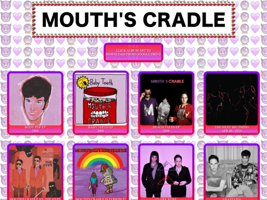 mouthscradle screenshot