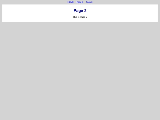 MultiPageWebsite/page2 screenshot