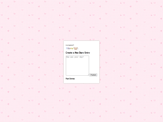 blog screenshot
