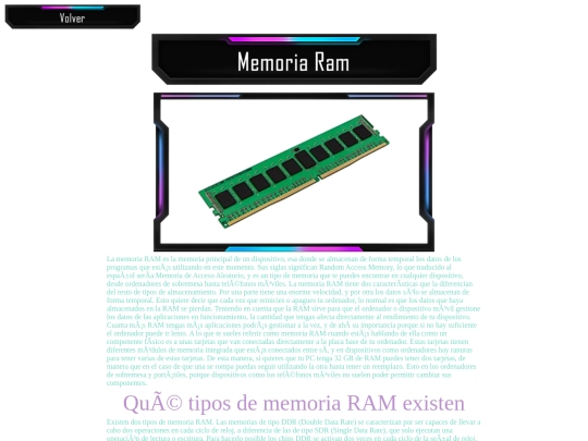 memoriaram screenshot