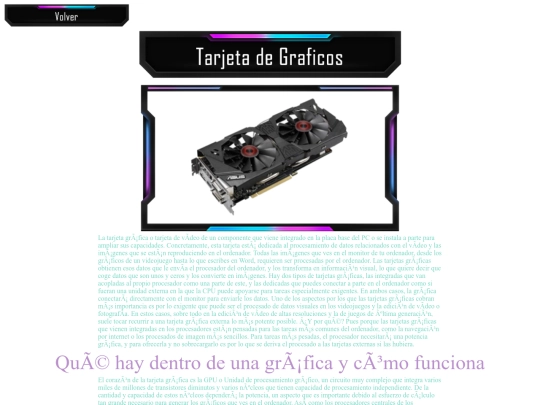 tarjetadegraficos screenshot