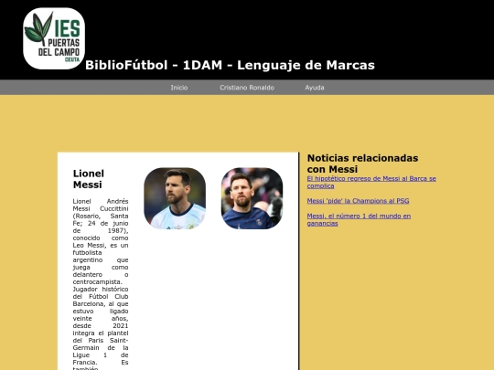Messi screenshot