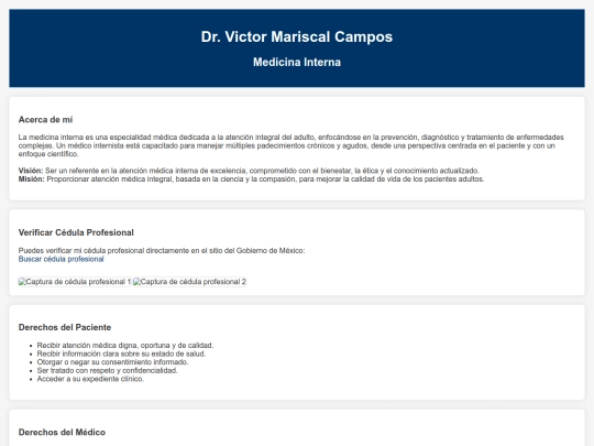 doctormariscal@hotmail.com screenshot