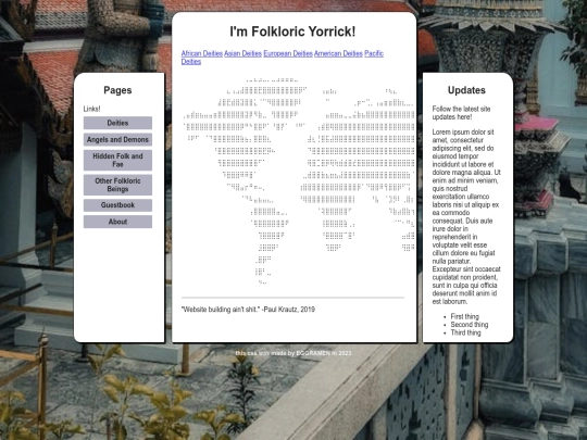 deities screenshot