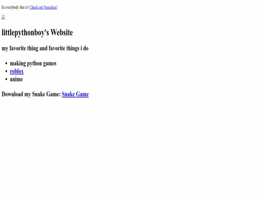 index screenshot