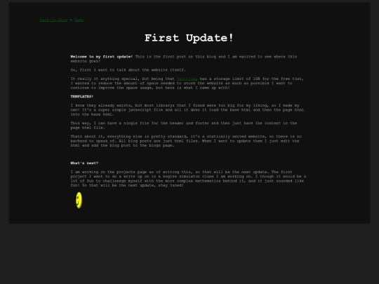 blog/first_update screenshot