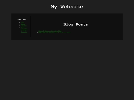 blog screenshot