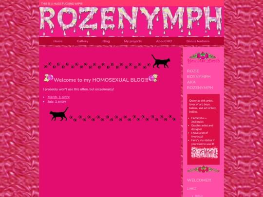blog screenshot