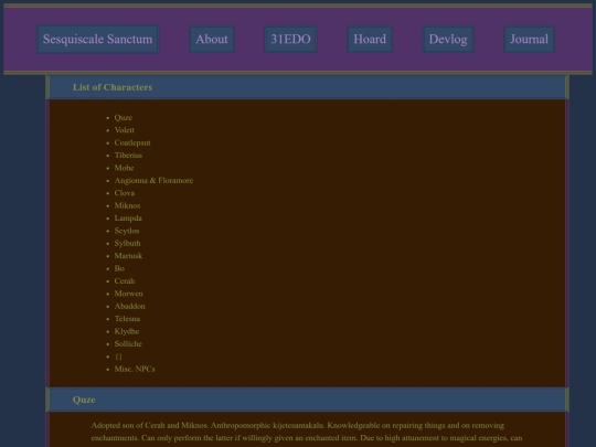 characterinfo screenshot
