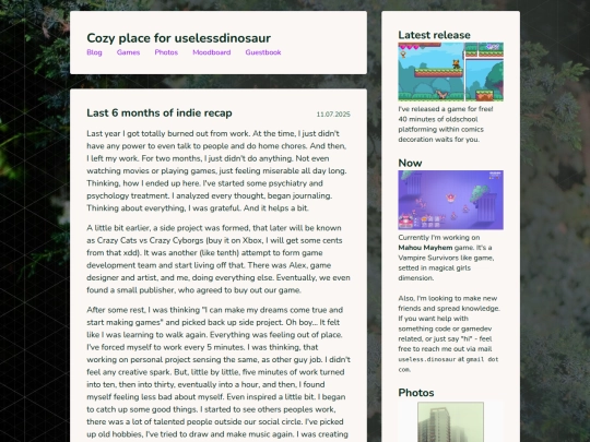 last-6-months-of-indie-recap screenshot