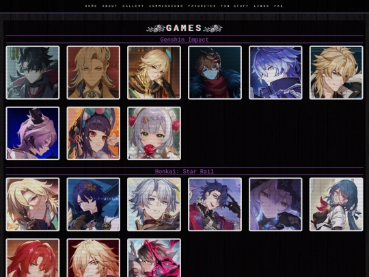 favorites screenshot
