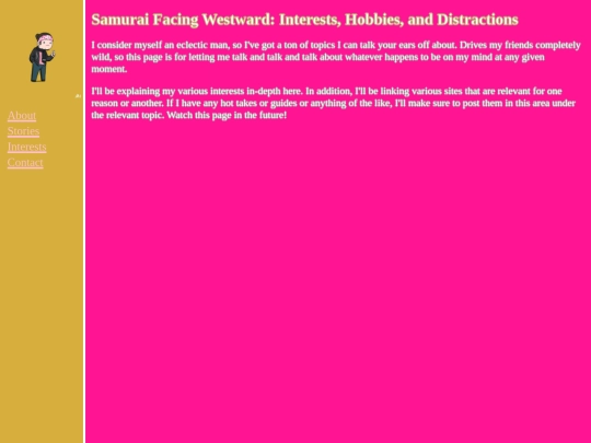 interests screenshot