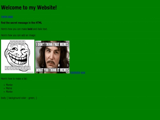 index screenshot