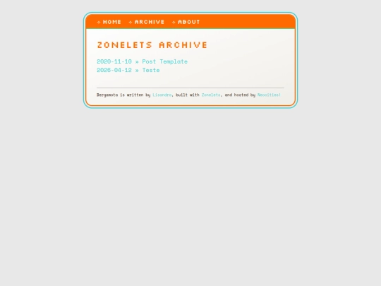 archive screenshot