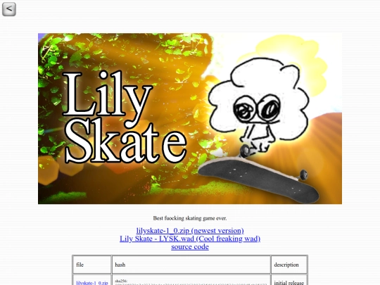 stuff/lilyskate screenshot