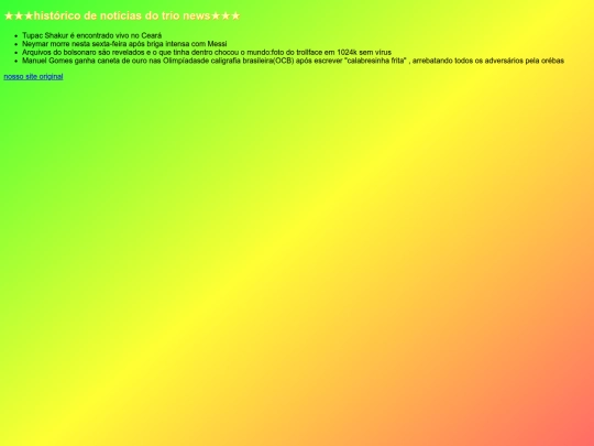 Historico-trio-news screenshot