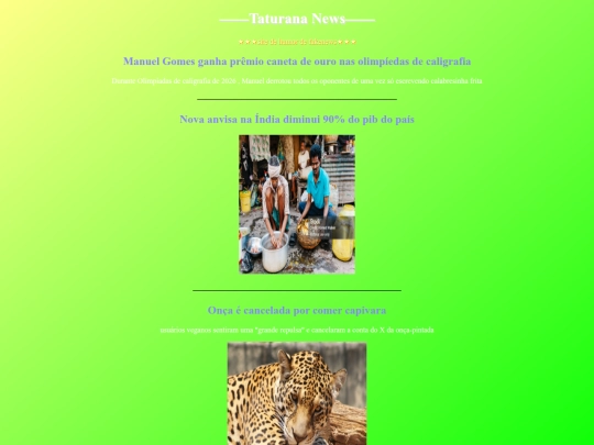 Taturana-News screenshot