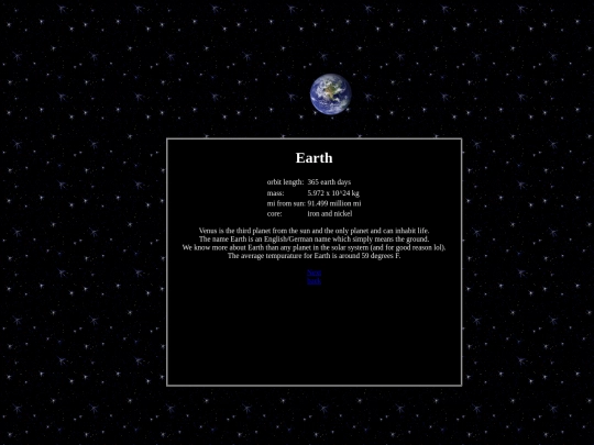 earth screenshot