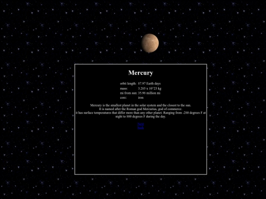 mercury screenshot