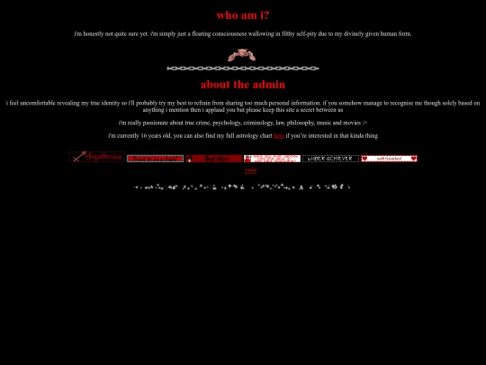 aboutme screenshot
