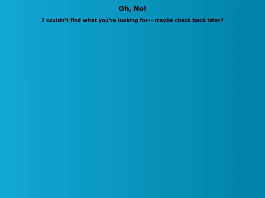 not_found screenshot