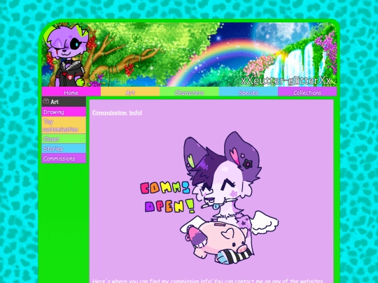 art/commissions screenshot