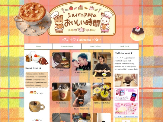 Kawaii/Cafeteria/Food-Gallery screenshot