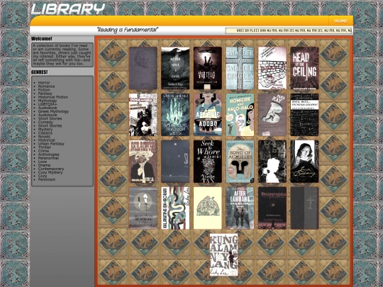 Library screenshot