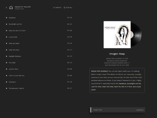 Music/sfy screenshot