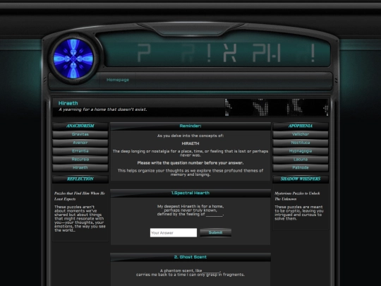 Xypher/Anachronism/Hiraeth/hira screenshot