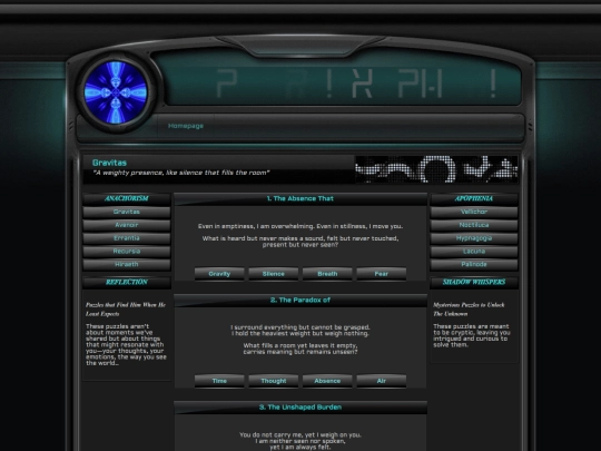 Xypher/Anachronism/gravitas/grav screenshot