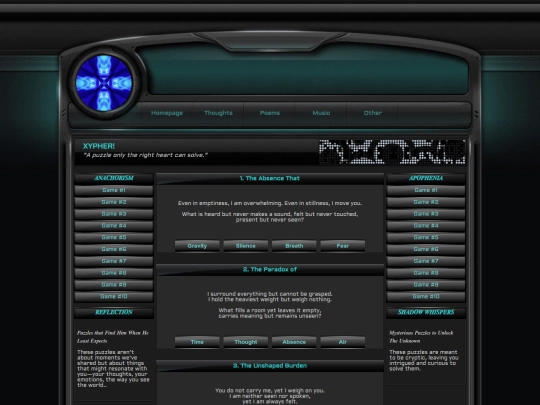 Xypher/xypherdemo screenshot