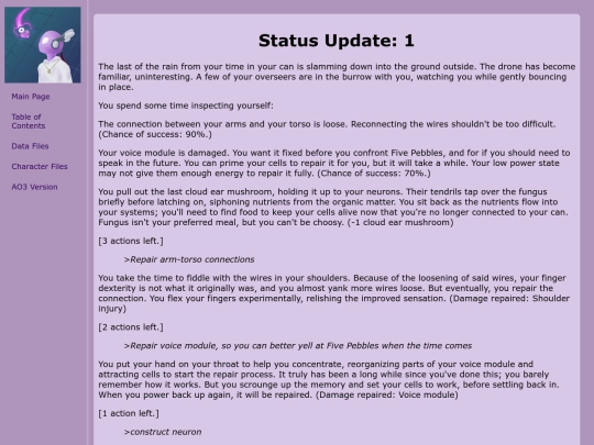 scenes/StatusUpdate1 screenshot