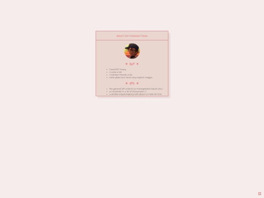 info screenshot