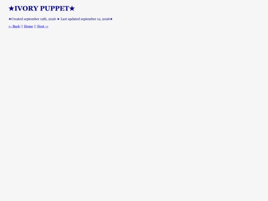 character pages/IVORYPUPPET screenshot