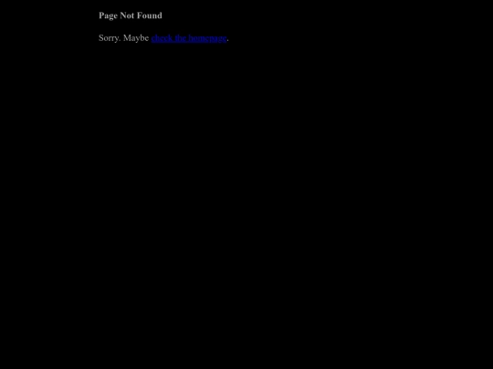 not_found screenshot