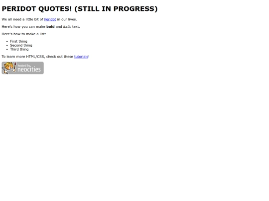 index screenshot