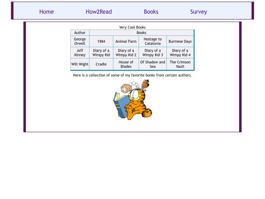 Books screenshot