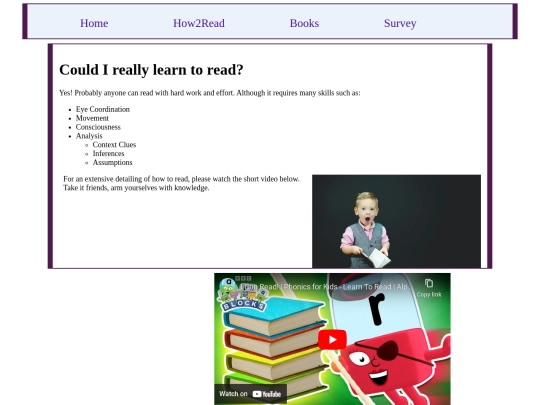 How2Read screenshot