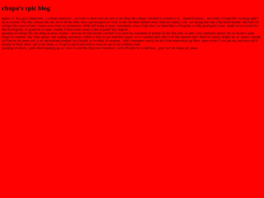 blog screenshot