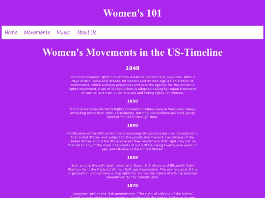 movements screenshot
