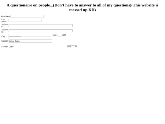 Actual+good+attempted+projects/Survey screenshot