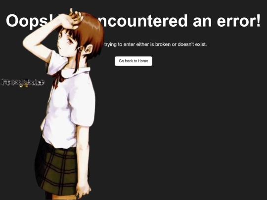 not_found screenshot